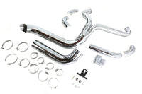 HARLEY Speedster 1-3/4 Zoll 2-in-1 Krümmer-Set Chrom Passend für 2007-2016 FLT,
