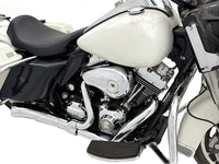 HARLEY Cyclone 1-3/4 Zoll 2 in 1 Auspuffkrümmer-Set Chrom Passend für 1986-2006 FXST,