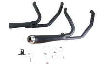 HARLEY Cyclone 1-3/4 Zoll 2-in-1 Auspuffkrümmer-Set Schwarz Passend für 1985-2005 FLT,
