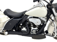 HARLEY Cyclone 1-3/4 Zoll 2-in-1 Auspuffkrümmer-Set Schwarz Passend für 2007-UP FXST,