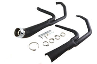 HARLEY Cyclone 1-3/4 Zoll 2-in-1 Auspuffkrümmer-Set Schwarz Passend für 1986-2006 FXST,