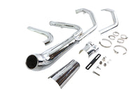 HARLEY Cyclone 1-3/4 Zoll 2-in-1 Auspuffkrümmer-Set Chrom Passend für 2007-UP FXST,