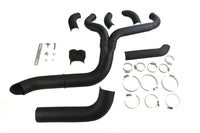 HARLEY Speedster 1-3/4 Zoll 2-in-1 Auspuffkrümmer-Set schwarz passend für 1985-2005 FXST,