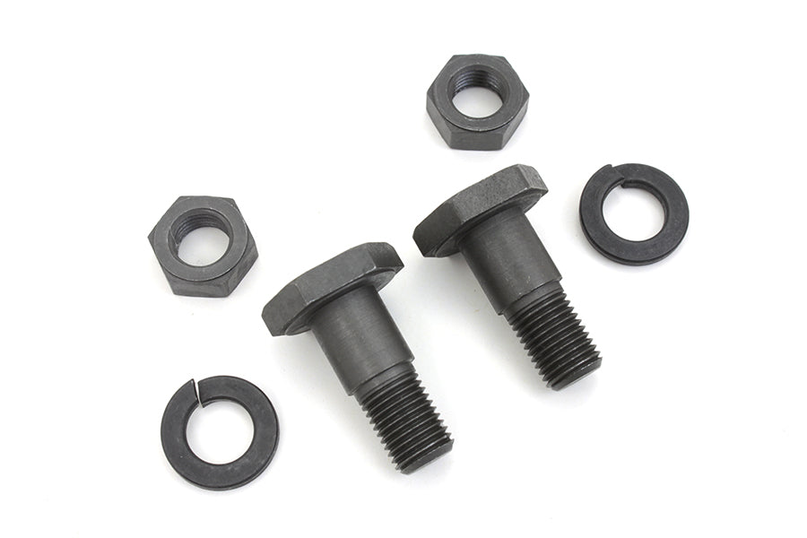 HARLEY Parkerized Hintere Ständer Halterung Kit Passend für 1936-1936 EL, 1937-1937 W, 1937-1937 UL,