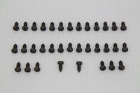HARLEY Rocker Arm Cover Screw Kit Parkerized fits 1938-1938 EL,