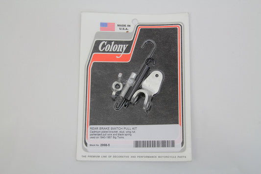 HARLEY Rear Brake Switch Pull Kit fits 1940-1957 FL,