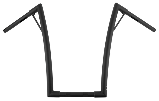 HARLEY BURLY BRAND LOUIE 19" BAR 1.25" MATTE BLACK  B12-7011TB