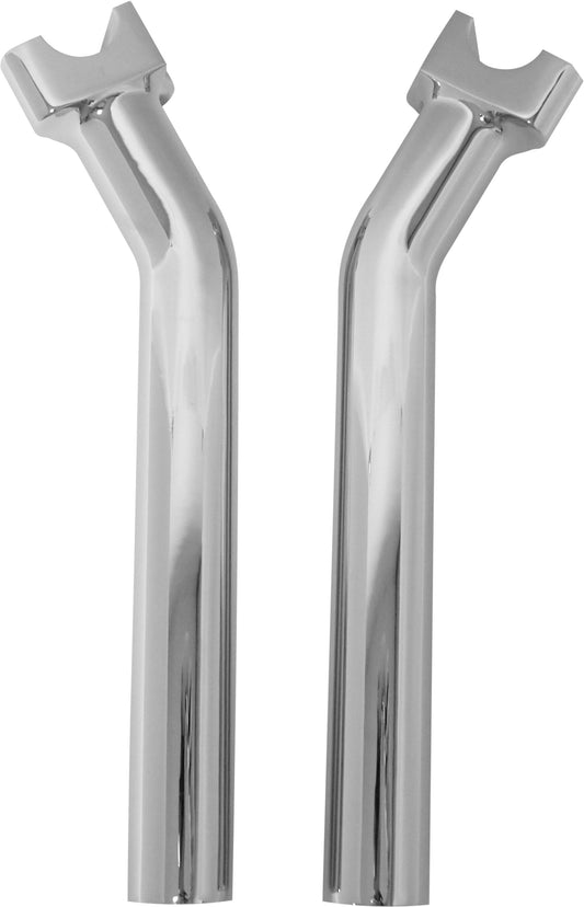 HARLEY HARDDRIVE H-BAR RISERS 9.5" PULLBACK CHROME  04-528