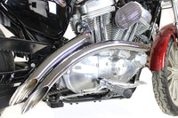 Harley gebogenes Krümmer-Set Chrom passend für 2007-UP XL,