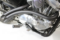 HARLEY Gebogener Radius-Auspuffkrümmer-Satz schwarz passend für 2007-UP XL,