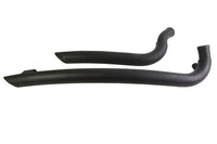 HARLEY Curved Radius 2 Zoll Drag Pipe Set Schwarz Passend für 1986-2017 FXST, 1986-2017 FLST,