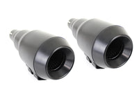 HARLEY Granaten Auspuff Set Schwarz Passend für 0- Custom, Anwendung