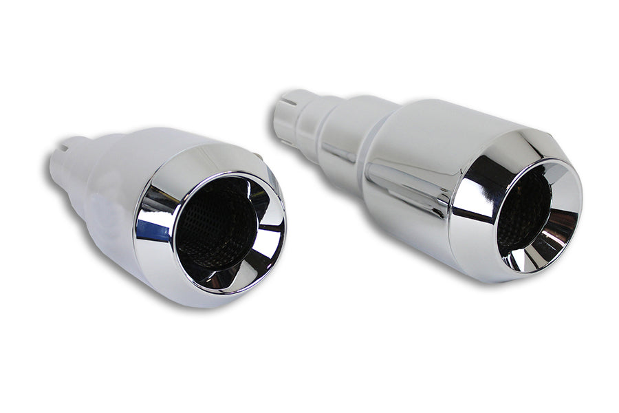 HARLEY Granaten-Schalldämpfer-Set Chrom Passend für 0- Custom, Anwendung