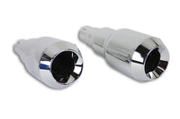 HARLEY Granaten-Schalldämpfer-Set Chrom Passend für 0- Custom, Anwendung