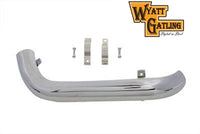 HARLEY Wyatt Gatling Crossover Hitzeschild linke Seite, passend für FL 1958-1969,