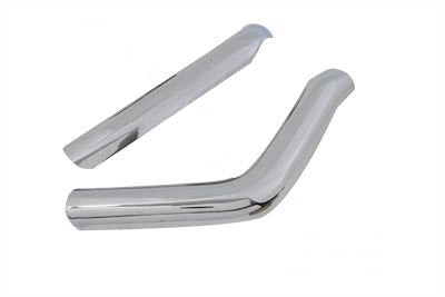 HARLEY Hitzeschild-Satz vorne und hinten, glatte Ausführung, passend für 1986-1999 FXST,