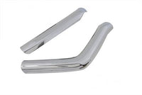 HARLEY Hitzeschild-Satz vorne und hinten, glatte Ausführung, passend für 1986-1999 FXST,