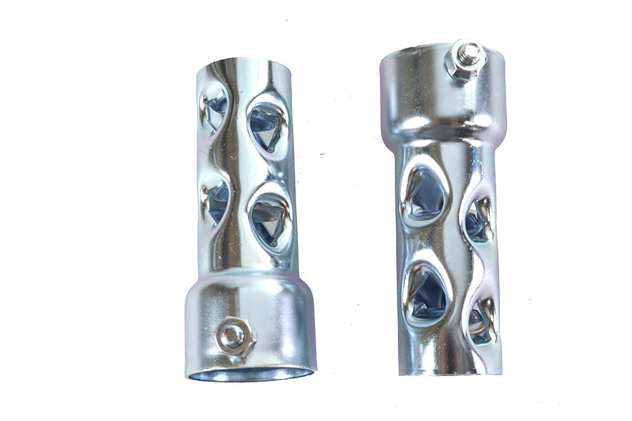HARLEY Stahl 1-3/4 Zoll Rohrdämpfer-Set Passend für 0- Custom, Anwendung für 1-3/4 Zoll Rohre"