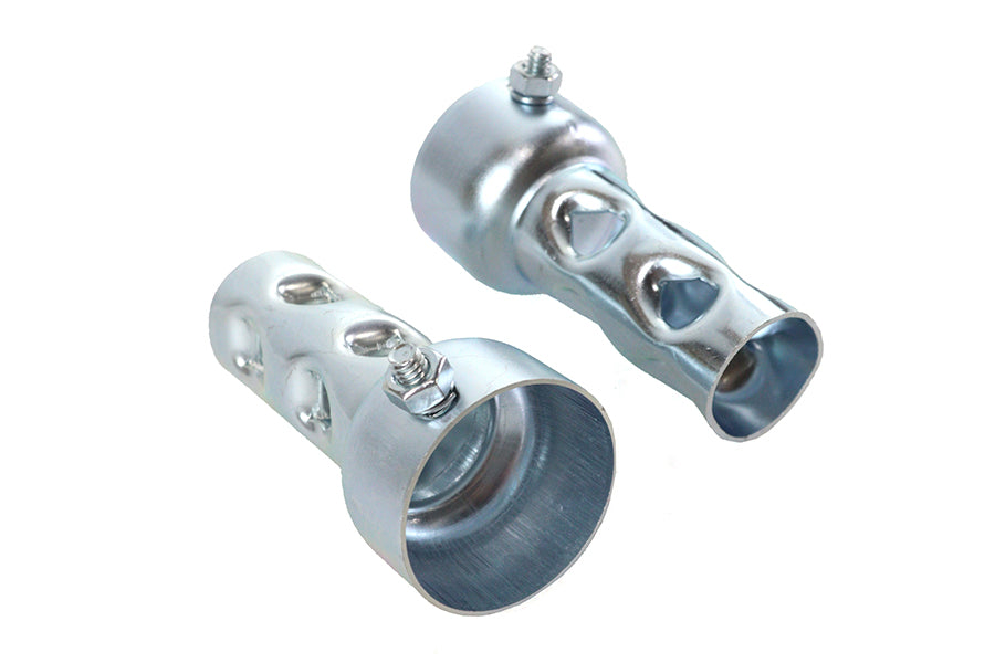 HARLEY Wyatt Gatling Steel 2 inch Pipe Baffle Set Fits 0-  Custom, application for straight pipes