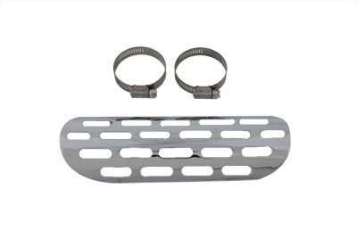HARLEY 45 inch Exhaust Heat Shield Perforated Style Fits 0-  Custom, application
