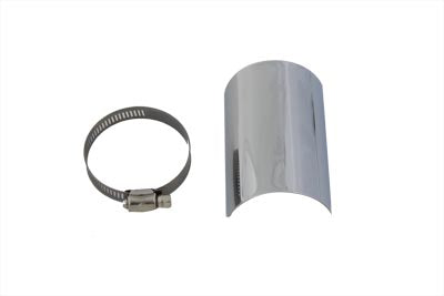 HARLEY Auspuff-Hitzeschutzblech, gerade, passend für 0- Custom, Anwendung für 2-1/4-Zoll-Rohre