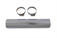 HARLEY Gerader Auspuff Hitzeschild Passend für 0- Custom, Anwendung für 1-3/4 Zoll Rohre