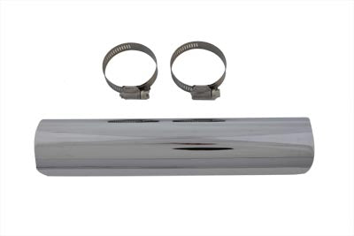 HARLEY Gerader Auspuff Hitzeschild Passend für 0- Custom, Anwendung für 1-3/4 Zoll Rohre