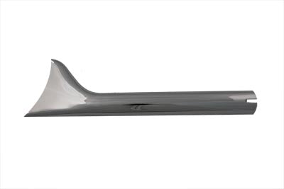 HARLEY Straight 18 Zoll Fishtail Verlängerung Passend für 0- Zoll Custom, Anwendung für 1-3/4 Zoll Rohre."