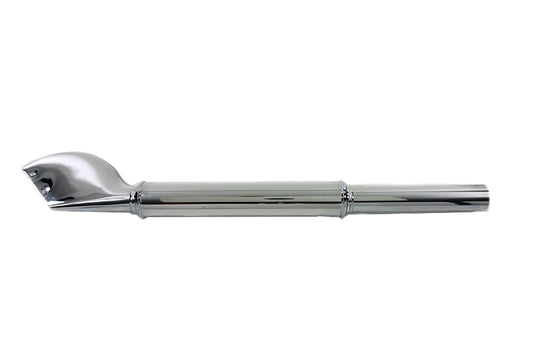 HARLEY Replica 31-1/2 inch Long Fishtail Muffler fits 0-  Custom, application for 1-3/4 exhaust pipes"