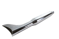 HARLEY Chrom Fishtail-Schalldämpfer 30 Zoll Passend für 0-  Custom, Anwendung 0-  Custom, Anwendung