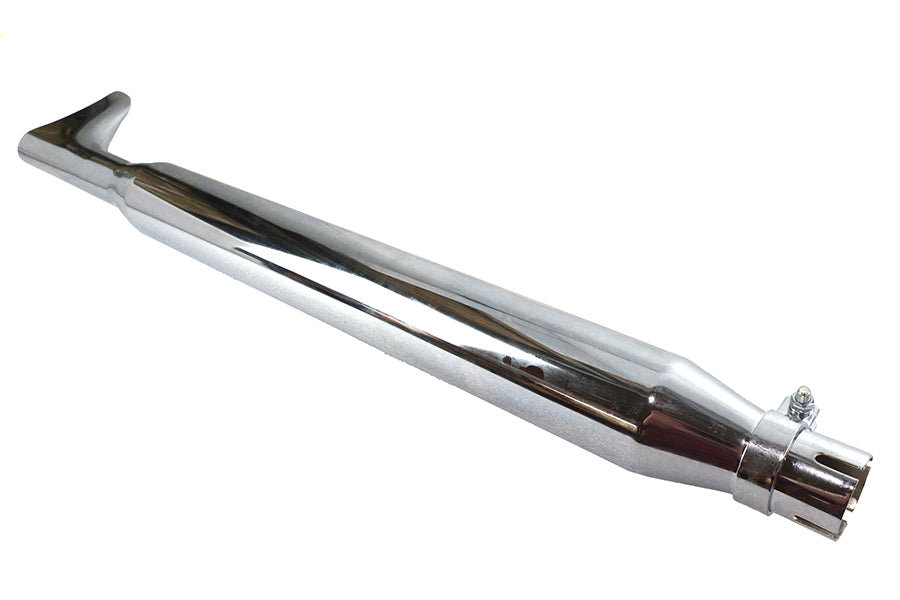 HARLEY Chrom Fischschwanz-Auspuff 36 Zoll Passend für 0- Custom, Anwendung 0- Custom, Anwendung