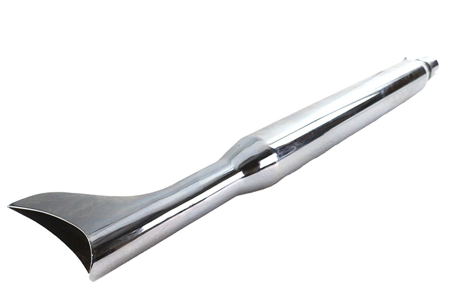 HARLEY Chrom Fischschwanz-Auspuff 36 Zoll Passend für 0- Custom, Anwendung 0- Custom, Anwendung