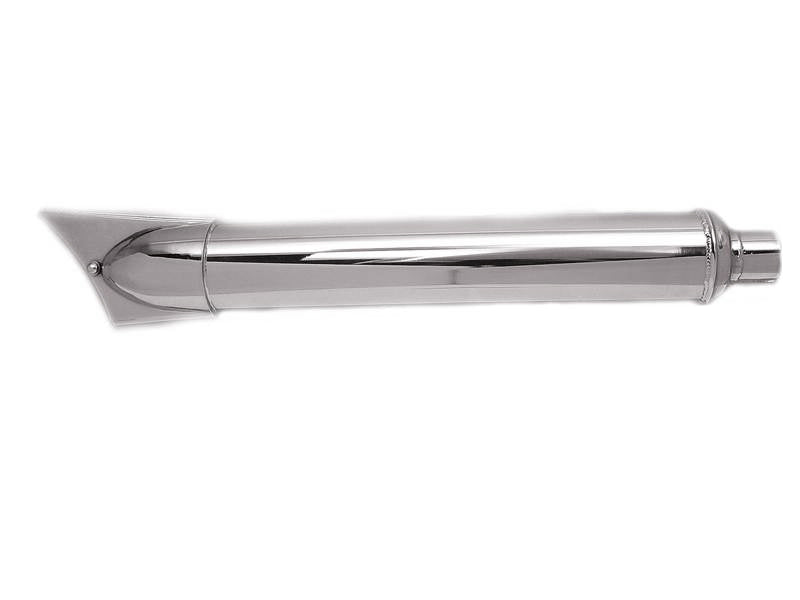 HARLEY Chromer Ersatzschalldämpfer Passend für 1941-1949 FL, 1941-1948 UL, 1941-1949 EL,