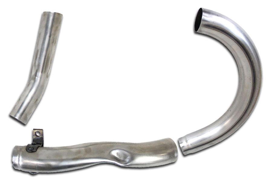 HARLEY UL 3-teiliger Auspuffsystem-Satz Roh, passend für 1937-1940 UL,
