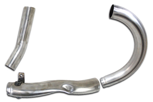 HARLEY UL 3-teiliger Auspuffsystem-Satz Roh, passend für 1937-1940 UL,
