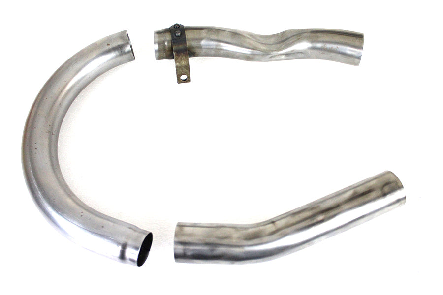 HARLEY UL 3-teiliger Auspuffsystem-Satz Roh, passend für 1937-1940 UL,