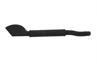 HARLEY 45 Zoll WL Bat Tail Schalldämpfer schwarz passend für 1937–1950 WL,
