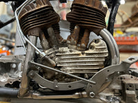HARLEY 45W Auspuffkrümmer-Set roh passend für 1937-1952 WL,