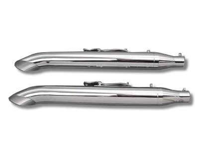 HARLEY Auspuffendrohr-Set, passend für 0- Custom, Einzel- oder Doppelauspuffanwendung
