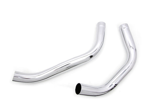 HARLEY Replica Exhaust Header Set Chrome fits 1957-1978 XL,   1957-1978 XLH,   1957-1978 XLCH,