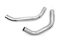 HARLEY Replica Exhaust Header Set Chrome fits 1957-1978 XL,   1957-1978 XLH,   1957-1978 XLCH,
