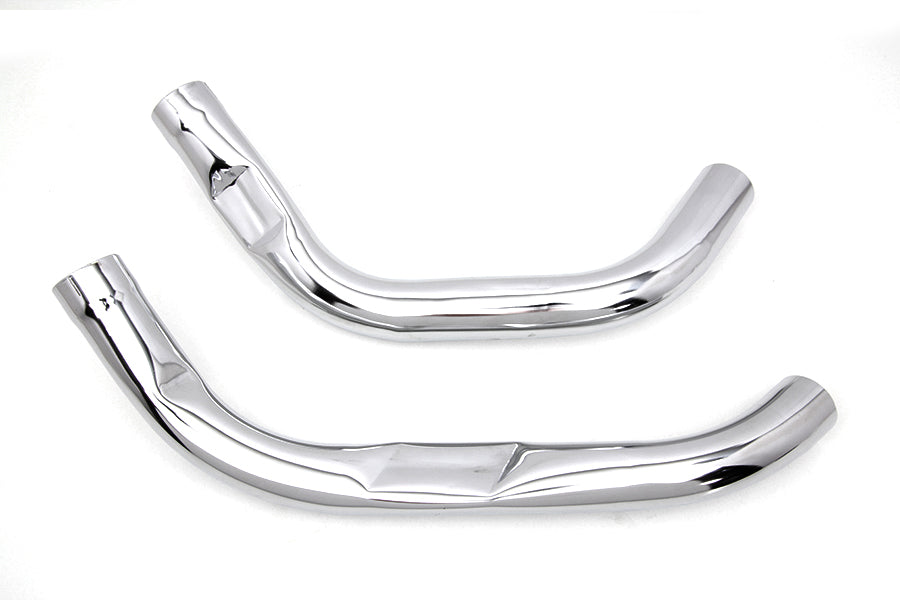 HARLEY Replica Exhaust Header Set Chrome fits 1957-1978 XL,   1957-1978 XLH,   1957-1978 XLCH,