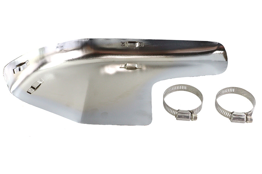 HARLEY Auspuffhitzeschutz oben links passend für 1965-1984 FL,