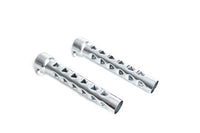 HARLEY Stahl 1-3/4 Zoll Rohrschalldämpfer-Set Passend für 0- Custom, Anwendung für gerade Rohre