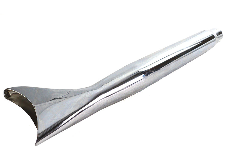 HARLEY Chrom-konischer Fishtail-Schalldämpfer 27 Zoll Passend für 0-  Custom, Anwendung 0-  Custom, Anwendung