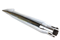HARLEY Chrom-konischer Fishtail-Schalldämpfer 27 Zoll Passend für 0-  Custom, Anwendung 0-  Custom, Anwendung