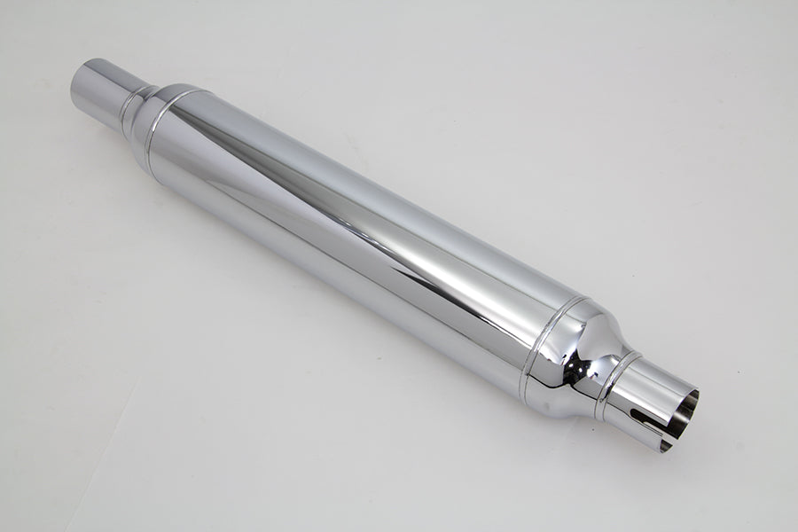 HARLEY 22 Zoll Zigarrenschalldämpfer Chrom Passend für 1958-1960 FL,