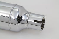 HARLEY 22 Zoll Zigarrenschalldämpfer Chrom Passend für 1958-1960 FL,