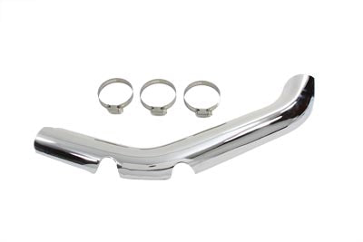 HARLEY Chrom Hitzeschutzblech für vorderen Auspuff, 24 Zoll, passend für 1970–1984 FL,