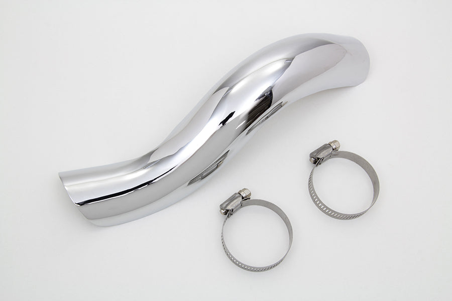 HARLEY Auspuffrohr hinteres Hitzeschutzblech passend für 1965-1969 FL,